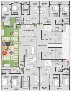 Project Image of 415.27 - 681.14 Sq.ft 1 BHK Apartment for buy in Jayraj Signature Elanza