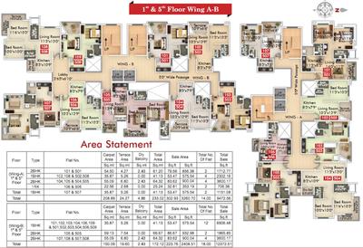 Project Image of 386.0 - 636.0 Sq.ft 1 BHK Apartment for buy in Midas Regency