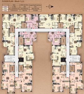Project Image of 455.0 - 970.0 Sq.ft 1 BHK Apartment for buy in Megacity Amar Shahor