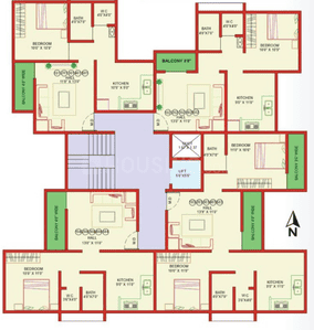 Project Image of 517.21 - 803.31 Sq.ft 1 BHK Apartment for buy in Revli Matoshree Residency Building D