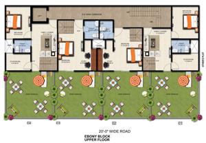 Project Image of 1020.0 - 2000.0 Sq.ft 2 BHK Apartment for buy in Pearl Vista
