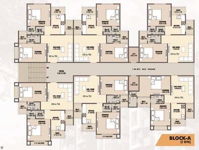 Project Image of 356.39 - 643.25 Sq.ft 1 BHK Apartment for buy in Tohid Maimunah Residency