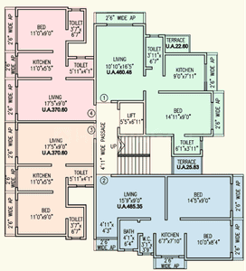 Project Image of 311.51 - 633.99 Sq.ft 1 BHK Apartment for buy in Nilay Ekdanta Towers
