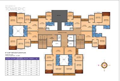 Project Image of 207.31 - 528.08 Sq.ft 1 RK Apartment for buy in Tharwani Vedant Millenia Happiness Phase II Wing C