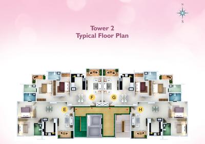 Project Image of 1115.0 - 1685.0 Sq.ft 2 BHK Apartment for buy in ABAD Celebration