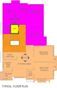 Project Image of 0.0 - 724.0 Sq.ft 2 BHK Apartment for buy in Samyra Enclave