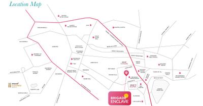 Project Image of 1850.0 - 2635.0 Sq.ft 3 BHK Apartment for buy in Brigade Enclave