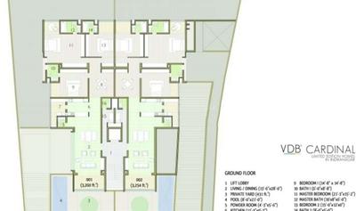 Project Image of 3190.0 - 3940.0 Sq.ft 3 BHK Apartment for buy in Value Cardinal