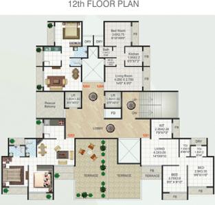 Project Image of 653.0 - 879.0 Sq.ft 1 BHK Apartment for buy in Devkrupa Dev Aashirwad