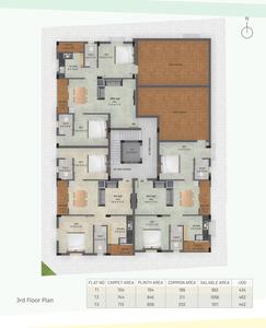 Project Image of 962.0 - 1056.0 Sq.ft 2 BHK Apartment for buy in Green Jazcl