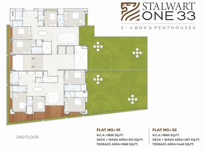 Project Image of 1151.0 - 3163.0 Sq.ft 3 BHK Apartment for buy in Stalwart One 33