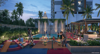 Project Image of 886.19 - 1051.42 Sq.ft 2 BHK Apartment for buy in Majestique Signature Towers B1