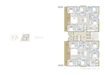 Project Image of 1911.0 - 6203.0 Sq.ft 3 BHK Apartment for buy in Avadh Ercole