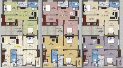Project Image of 654.0 - 832.0 Sq.ft 2 BHK Apartment for buy in Repute Owe