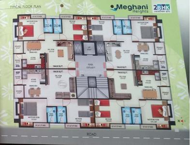 Project Image of 0.0 - 683.29 Sq.ft 2 BHK Apartment for buy in Aniraj Meghani Heights