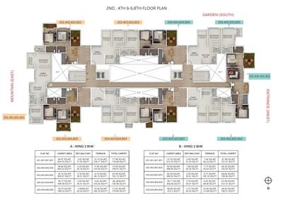 Project Image of 702.87 - 802.02 Sq.ft 2 BHK Apartment for buy in Dreamland Allure Apartment