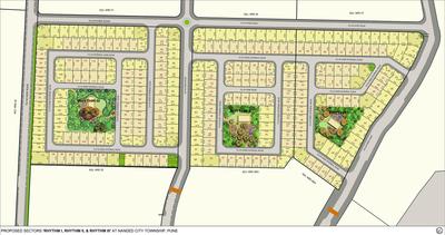 Project Image of 2399.94 - 5234.0 Sq.ft Residential Plot Plot for buy in Nanded City Pune Rhythm I II III