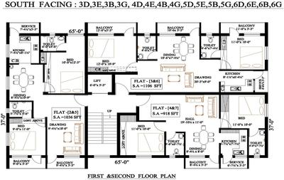 Project Image of 481.0 - 1800.0 Sq.ft 1 BHK Apartment for buy in RRP SSR Garden Ascon Residency