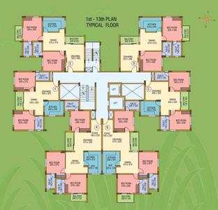 Project Image of 986.0 - 1467.0 Sq.ft 2 BHK Apartment for buy in Silver Dew