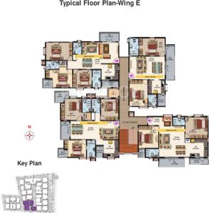 Project Image of 1036.0 - 1835.0 Sq.ft 2 BHK Apartment for buy in Maithri Shilpitha Splendour Annex