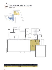 Project Image of 270.0 - 1135.0 Sq.ft 1 RK Apartment for buy in Suparshwa Trinity