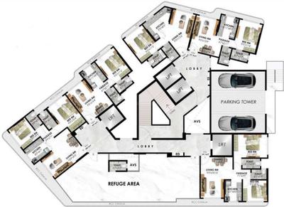 Project Image of 391.0 - 541.0 Sq.ft 1 BHK Apartment for buy in Adishakti CHS Adityaraj Prime 