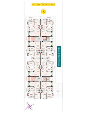 Project Image of 900.0 - 902.0 Sq.ft 2 BHK Apartment for buy in Prakash Paradise