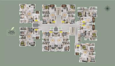Project Image of 822.0 - 1066.0 Sq.ft 2 BHK Apartment for buy in Confident Silver Oak