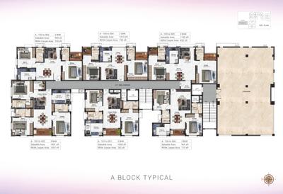 Project Image of 906.0 - 2491.0 Sq.ft 2 BHK Apartment for buy in Kochar Gagan