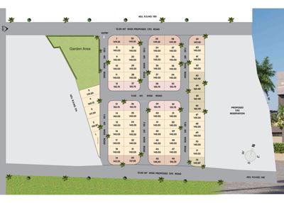 Crystal Palm Paradise Layout Plan 1