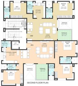 Project Image of 651.0 - 1533.0 Sq.ft 2 BHK Apartment for buy in Angal Ratna Padma