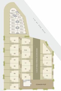 Project Image of 884.26 - 1156.69 Sq.ft 3 BHK Villa for buy in Shreemaan Aatmiya Galaxy Resicom 1