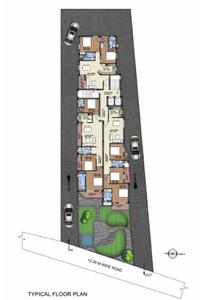 Project Image of 1625 Sq.ft 3 BHK Apartment / Flat for sale in Morabadi for Rs. 9500000