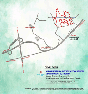 Project Image of 1393.5 - 4358.63 Sq.ft Residential Plot Plot for buy in DR Jagananna Smart Township Palavalasa Vmrda