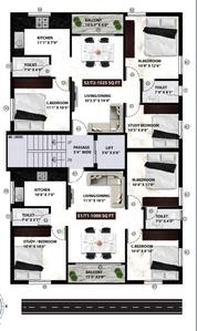 Project Image of 870.0 - 1150.0 Sq.ft 2 BHK Apartment for buy in Viva Vethathiri