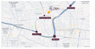 Project Image of 301.93 - 562.52 Sq.ft 2 BHK Apartment for buy in Prahant Shreeji Elora
