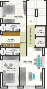 Project Image of 550.0 - 1000.0 Sq.ft 1 BHK Apartment for buy in Neo Pearl