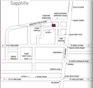 Project Image of 0.0 - 1440.0 Sq.ft 3 BHK Apartment for buy in Shilp Sapphire