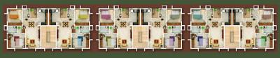 Project Image of 0.0 - 875.0 Sq.ft 2 BHK Apartment for buy in Oxoniya Infocity Windgate