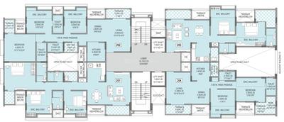 Project Image of 611.93 - 888.99 Sq.ft 2 BHK Apartment for buy in Anshul Casa H Building