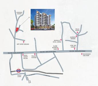 Project Image of 378.0 - 450.0 Sq.ft 1 BHK Apartment for buy in Walekar Dynasty