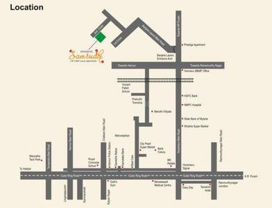 Spoorthi Samrudhi Location Plan 1