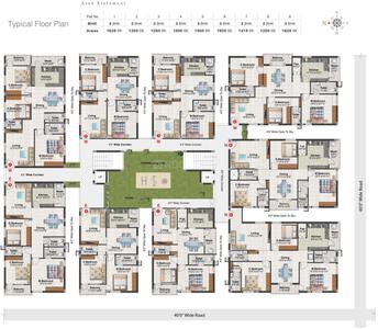 Project Image of 1200.0 - 1920.0 Sq.ft 2 BHK Apartment for buy in RSRPPL Sai Spectra
