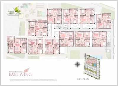 Project Image of 1130.0 - 1630.0 Sq.ft 2 BHK Apartment for buy in VRR Green Crest
