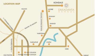 Project Image of 306.0 - 385.0 Sq.ft 1 BHK Apartment for buy in Eakadanta Sankul Phase III