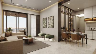 Project Image of 1800 Sq.ft 3 BHK Apartment / Flat for sale in South Bopal for Rs. 8500000