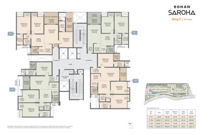 Project Image of 836.0 - 2023.0 Sq.ft 2 BHK Apartment for buy in Rohan Saroha