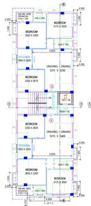 Aashray Shine Shine Cluster Plan For Typical Floor Plan 1