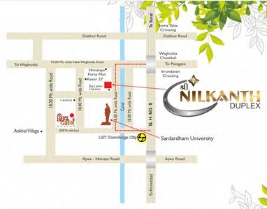 Project Image of 1001.15 - 1039.58 Sq.ft 4 BHK Duplex for buy in Shree Nilkanth Duplex