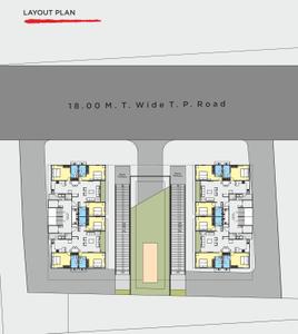 Project Image of 0.0 - 1535.0 Sq.ft 3 BHK Apartment for buy in Vakratund 45